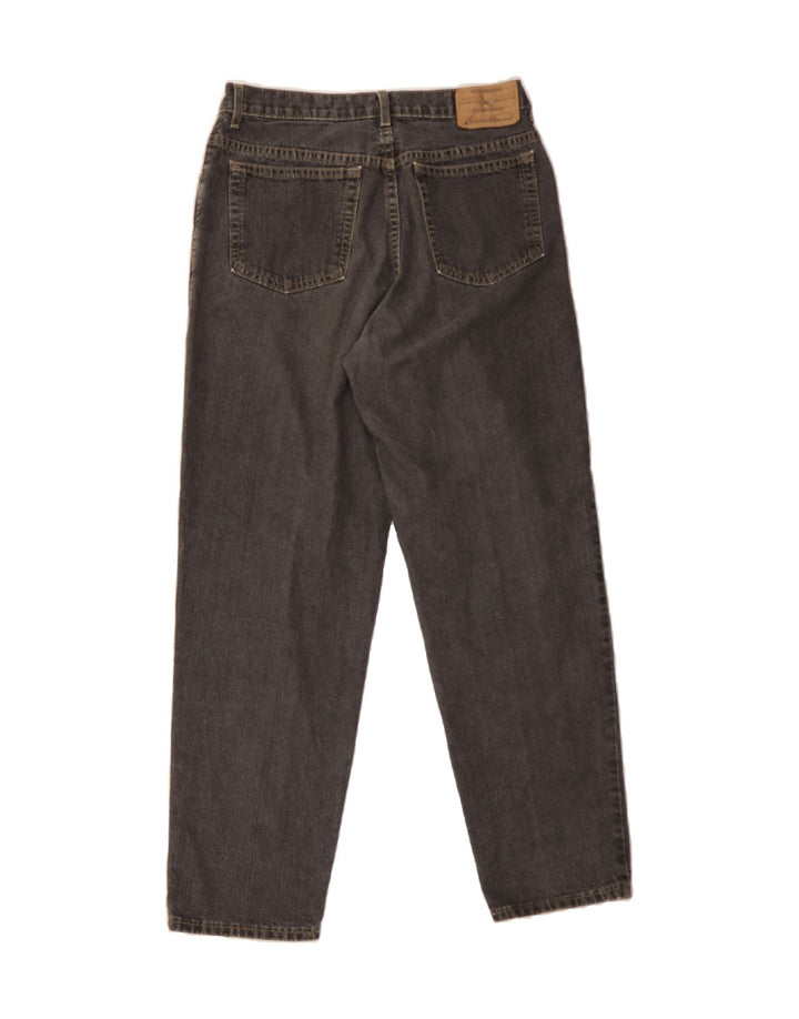 EDDIE BAUER Womens Tapered Jeans US 12 Large W32 L29 Grey Cotton Vintage Eddie Bauer and Second-Hand Eddie Bauer from Messina Hembry 