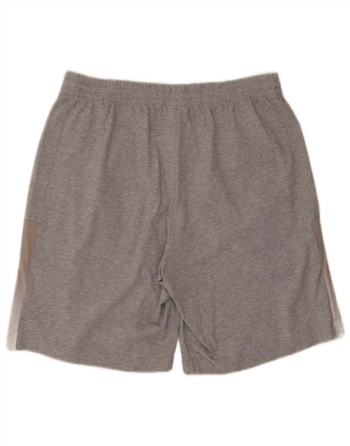 Adidas Sportsshorts til mænd Large Grå Colourblock Bomuld