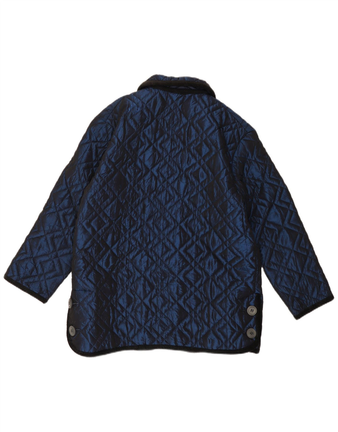 Giulia Galanti Quiltet jakke til kvinder UK 12 Medium Navy Blue