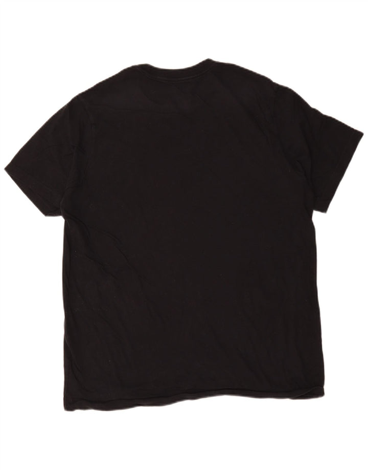 Nike T-shirt top til mænd, stor sort bomuld