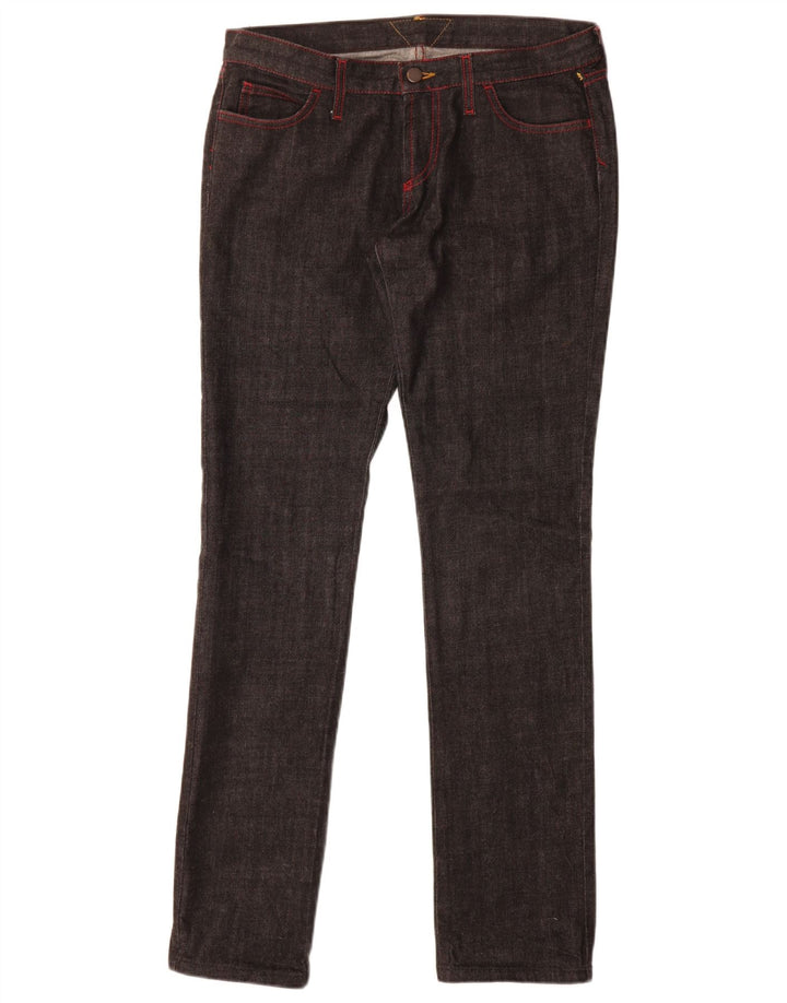 Meltin' Pot Dame Mesh Slim Jeans W33 L33 Sort Bomuld