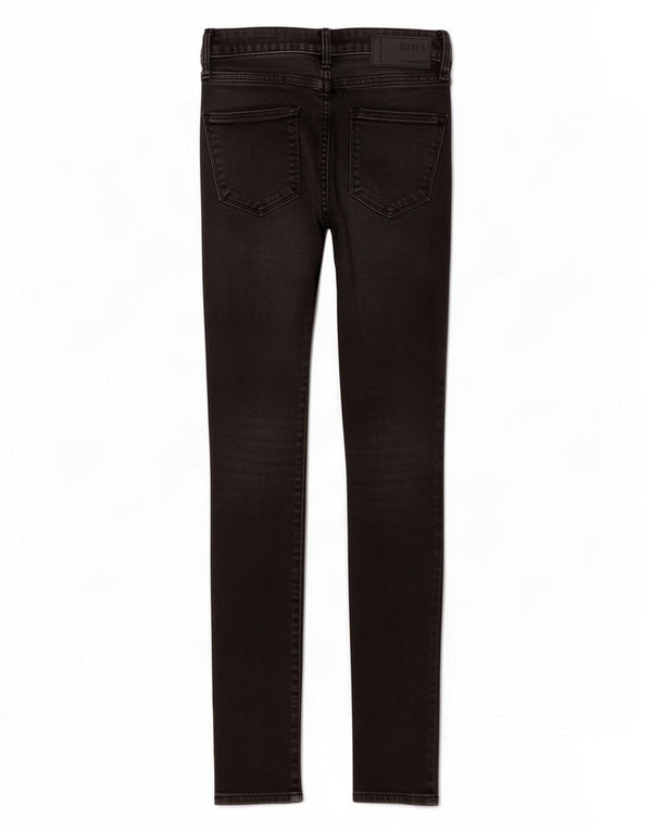 Hollister Womens Legging Distressed Skinny Jeans US 0 XS W24 L28 Sort