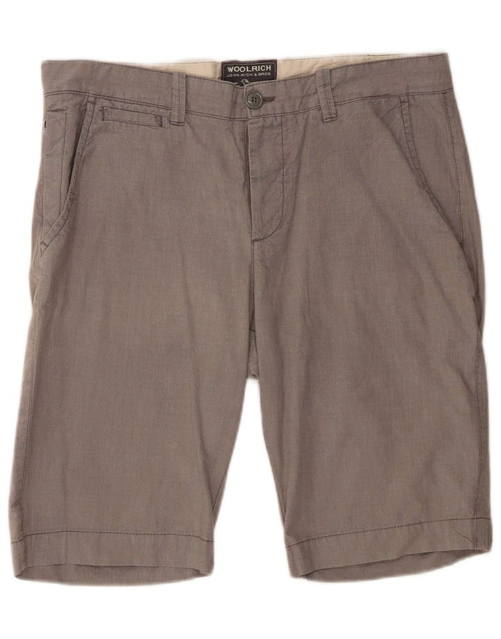Woolrich Chino Shorts til mænd W36 Large Grå Bomuld