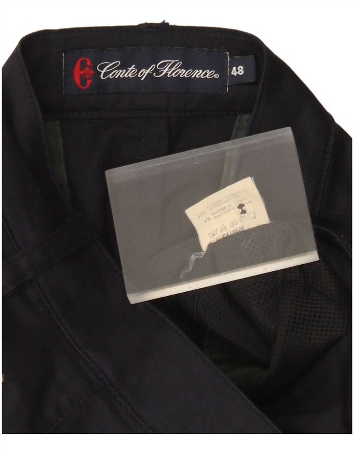 CONTE OF FLORENCE Herredragtbukser IT 48 Medium W32 L33 Marineblå