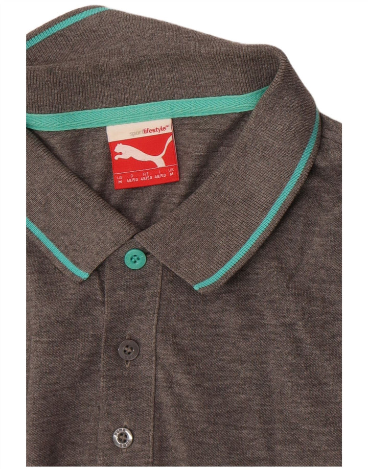 Puma herre poloshirt mellemgrå