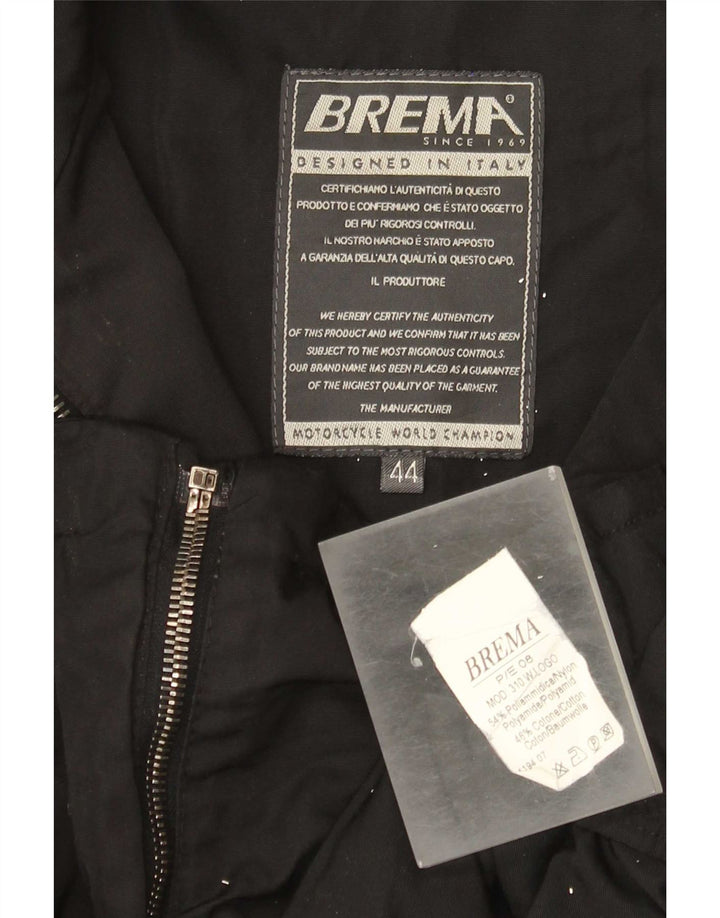 Brema Graphic Utility Jacket IT 44 Medium Sort Polyamid