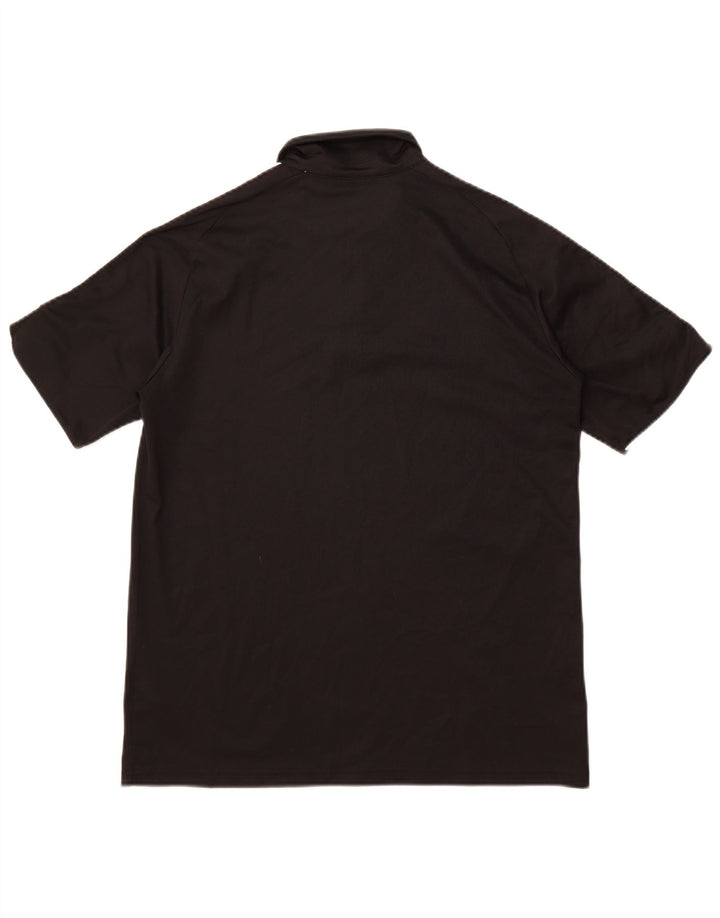 ADIDAS Herre Aeroready Regular Fit Polo Shirt Medium Black Polyester