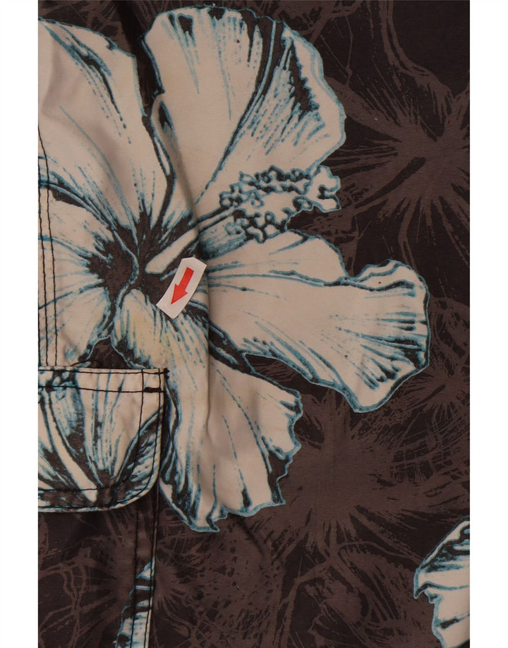 Hurley Herre grafiske badeshorts Medium Grey Floral Polyester