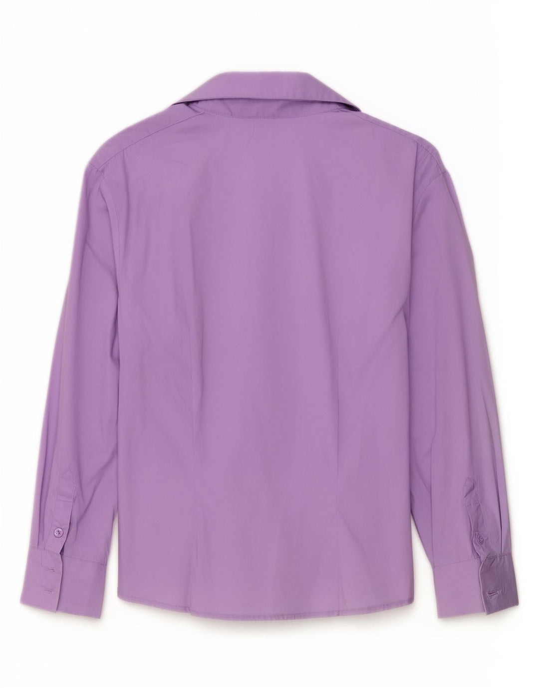Les Copains Dame Pullover Shirt IT 42 Medium Lilla Bomuld