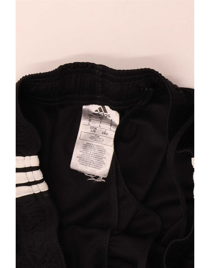 Adidas Aeroready Sportsshorts til mænd store sorte polyester
