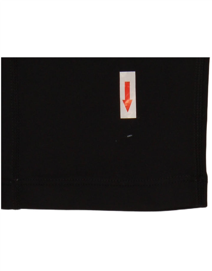 Asics Dame Capri Leggings UK 12 Medium Sort Polyester