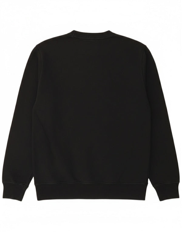 Zara Herre Sweatshirt Jumper Medium Sort Bomuld