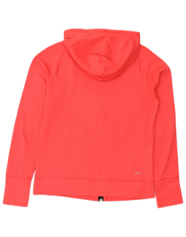 Adidas Dame Climalite Hættetrøje Sweater UK 8/10 Lille Pink Polyester