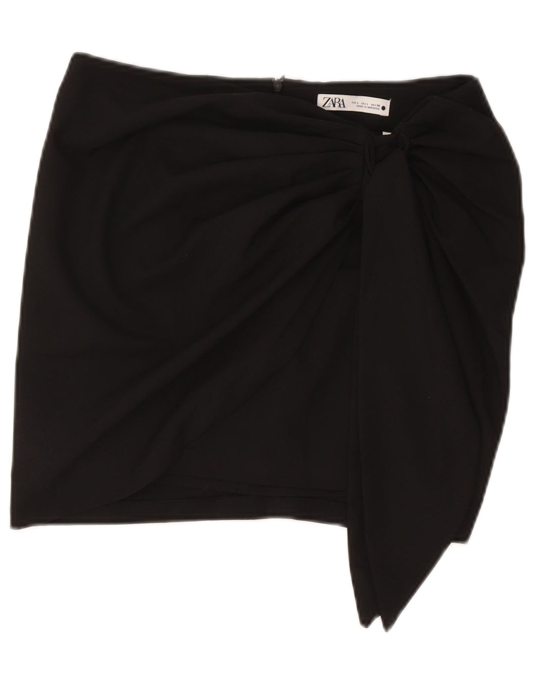Zara Dame Mini Nederdel Large W30 Sort