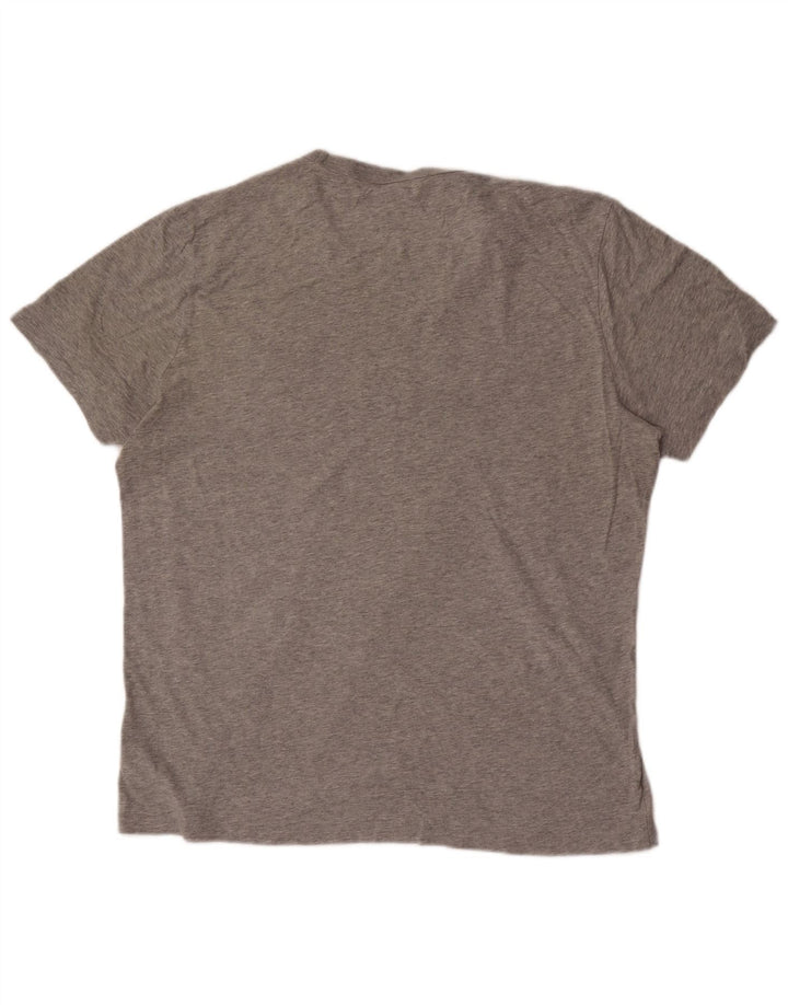 Gap Herre Grafisk T-Shirt Top Stor Grå