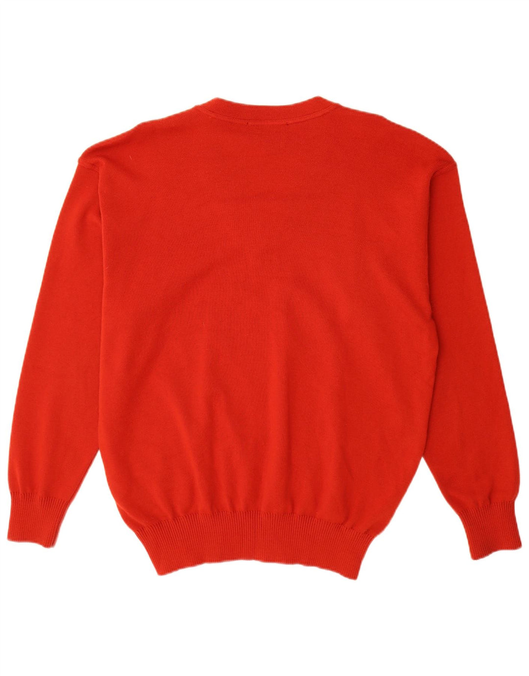 Amerigo Vespucci Herre V-hals sweater XL rød uld