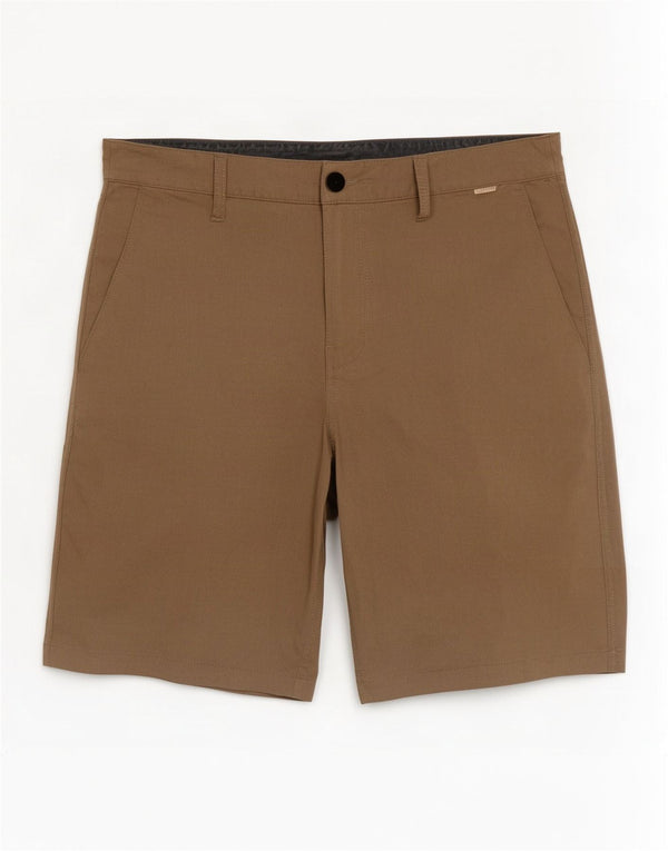 Hurley Herre Chino Shorts W30 Medium Beige Polyester
