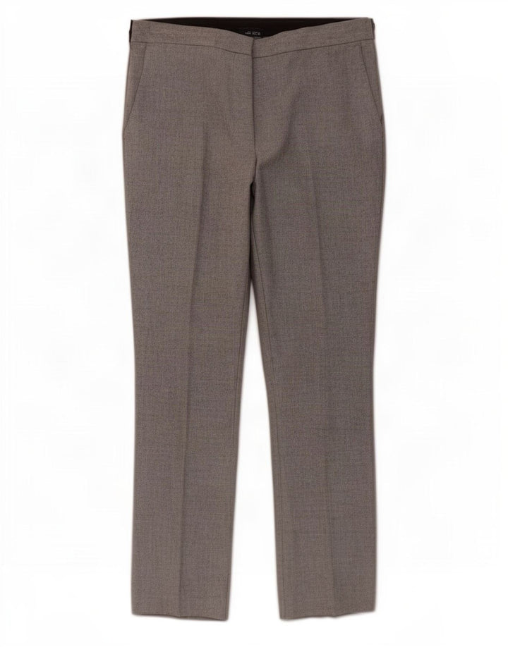 Zara Slim Chino Bukser Large W30 L27 Grå Colourblock Polyester
