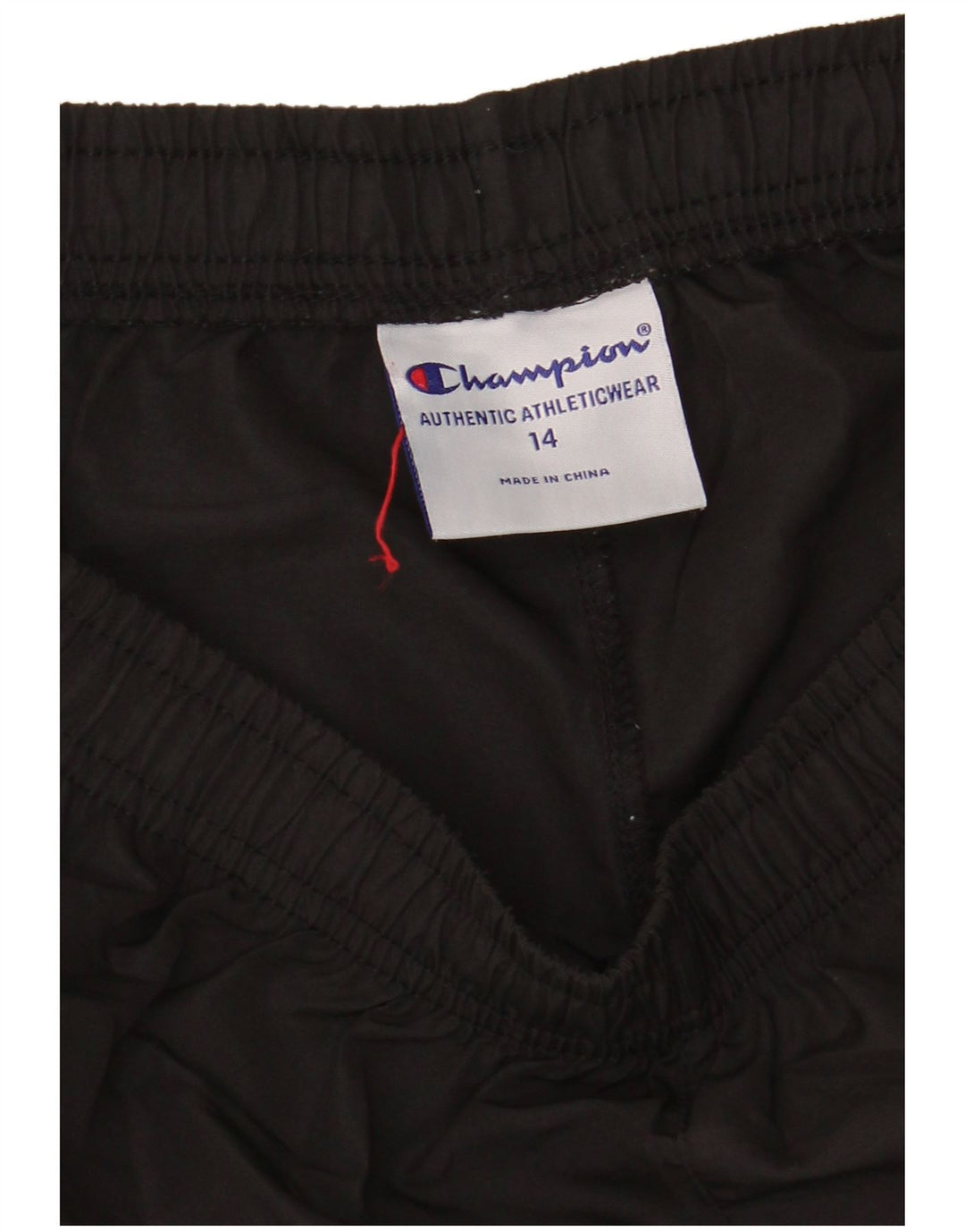 Champion Womens Sports Shorts UK 14 Large Black Polyester