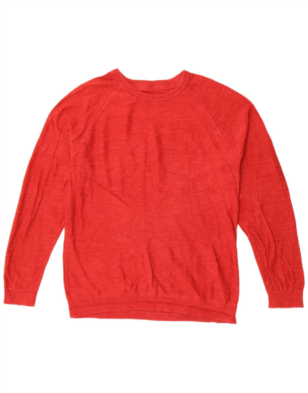 Fat Face Herre Boat Neck Jumper Sweater Medium Rød Bomuld