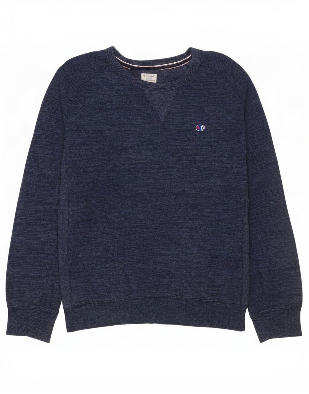 Champion Herre Sweatshirt Jumper XL Marineblå Flecked Bomuld