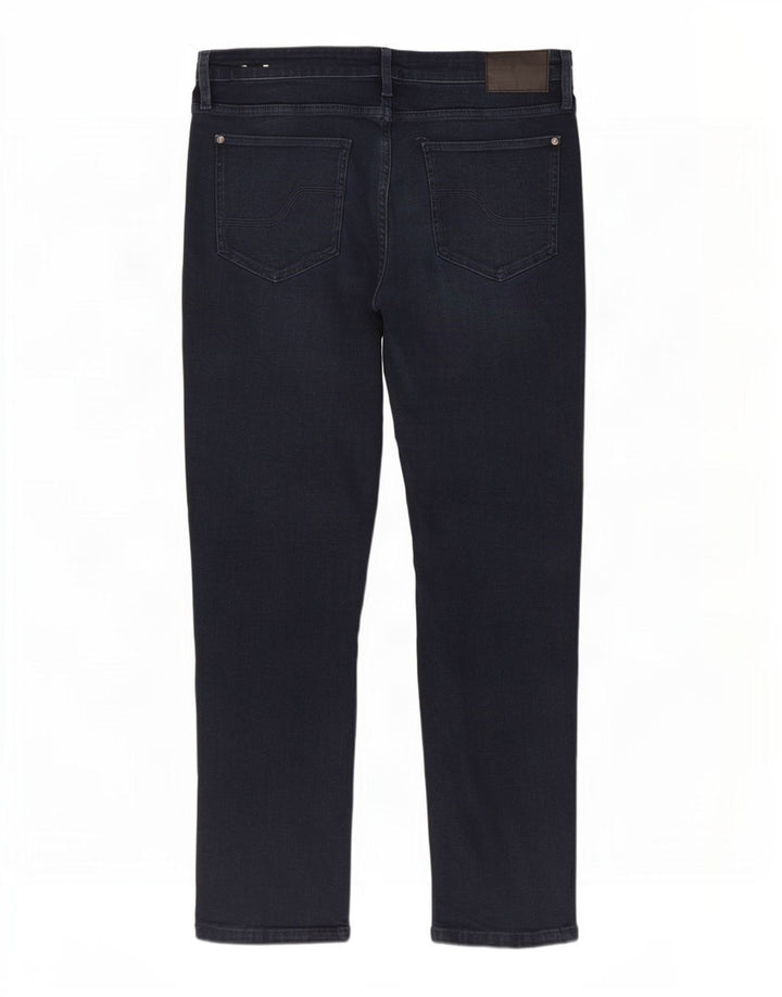 Fat Face Herre Slim Jeans W34 L29 Marineblå Bomuld