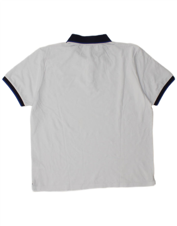 North Sails Herre Rugby Polo Shirt XL Hvid Bomuld