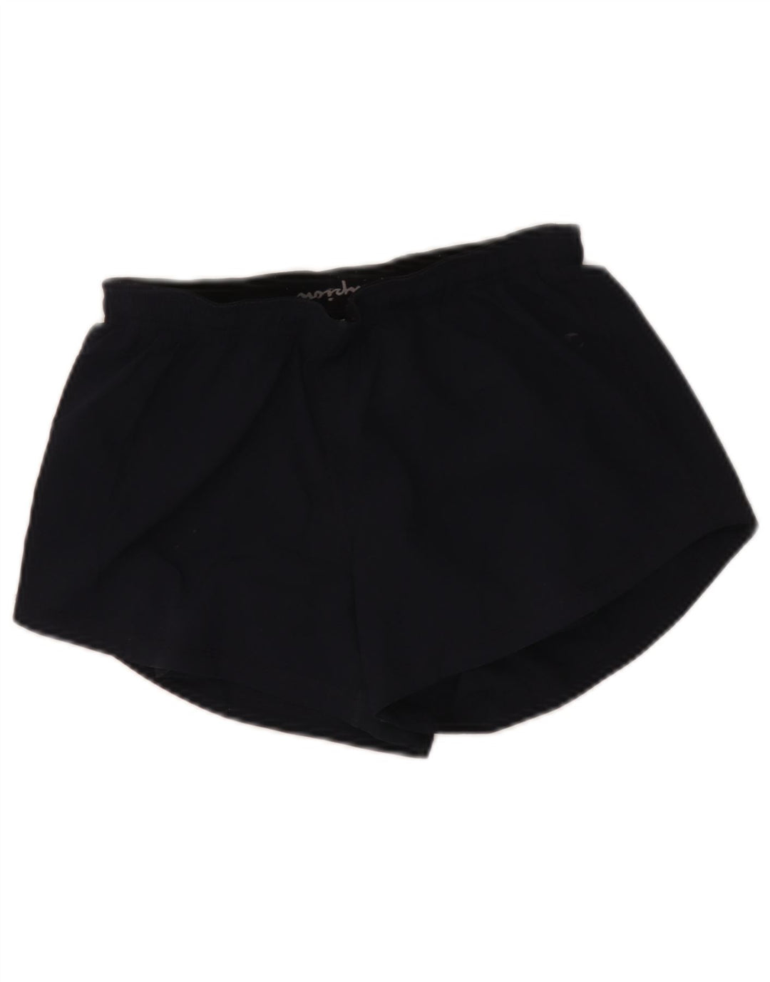 Champion Womens Sports Shorts UK 8 Small Navy Blue Polyester