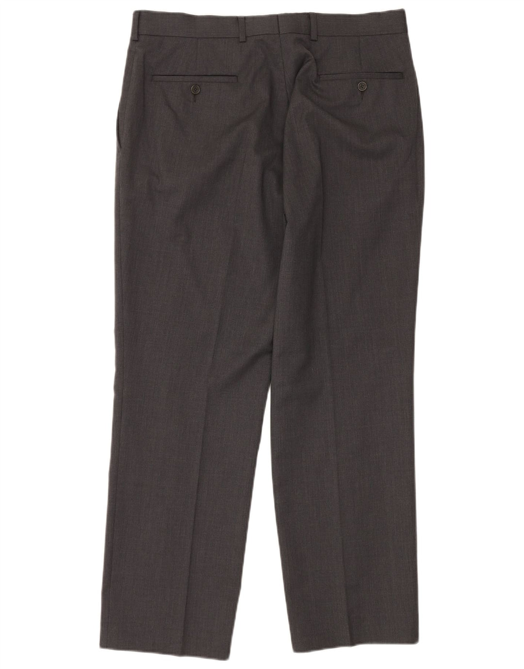 Ted Baker Herre Stretch 2-knap 2-delt jakkesæt UK 42 XL W36 L30 Grå Uld