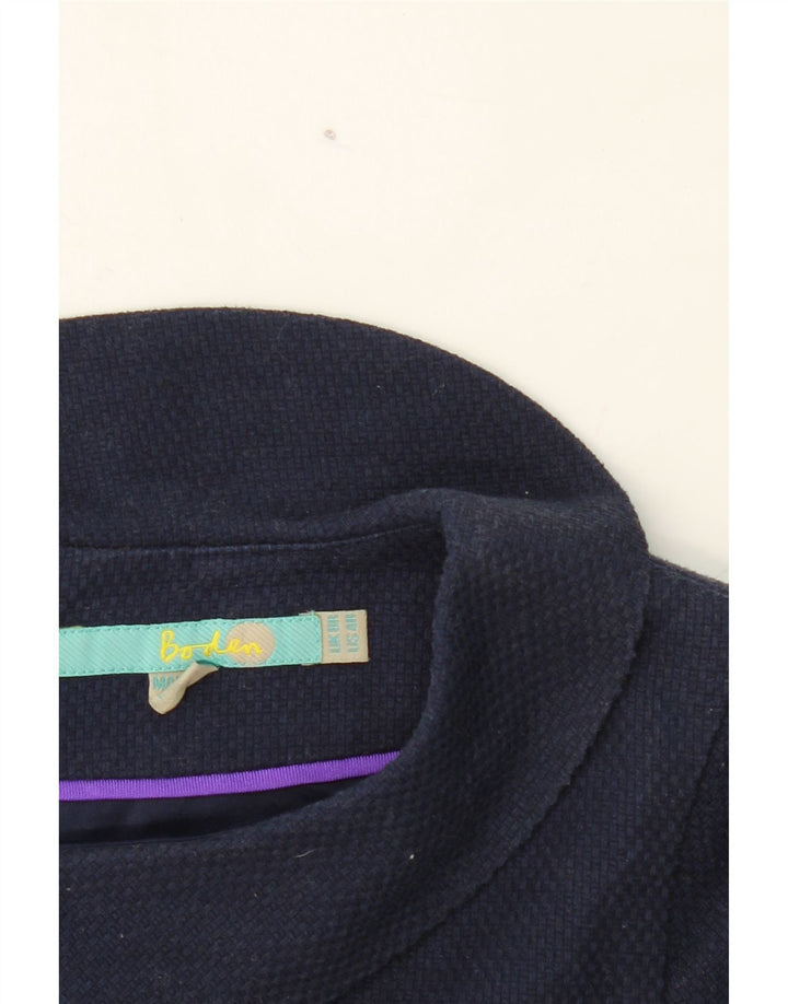 BODEN Womens Shift Dress UK 8 Small  Navy Blue Cotton Vintage Boden and Second-Hand Boden from Messina Hembry 