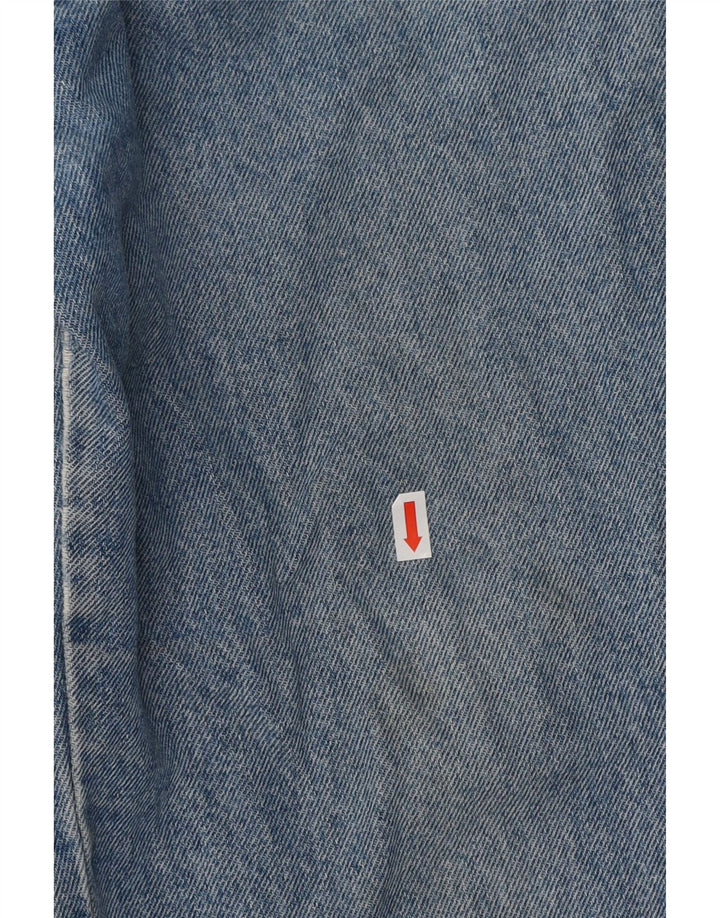 ROCCOBAROCCO koniske jeans til kvinder W32 L27 blå bomuld