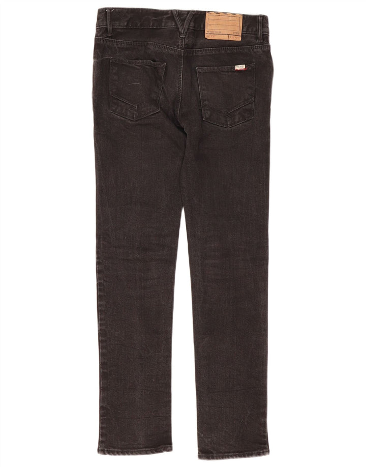 Vans Dame Slim Jeans W26 L27 Sort Bomuld