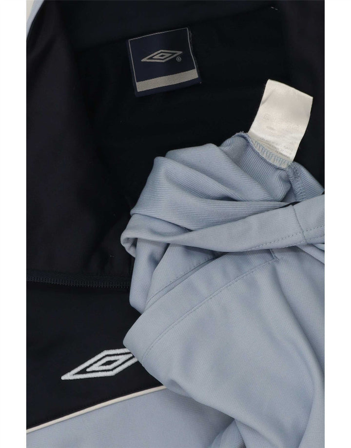 Umbro Herre træningsdragt Topjakke Stor Blå Colourblock Polyester