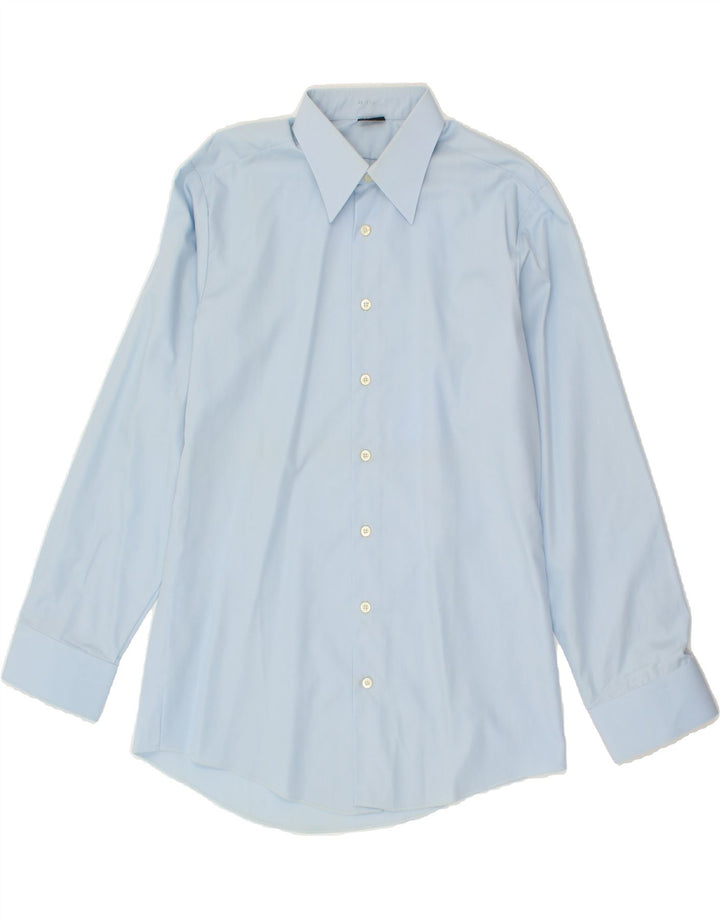 DORNBUSCH Mens Shirt Size 40 Medium Blue Cotton | Vintage Dornbusch | Thrift | Second-Hand Dornbusch | Used Clothing | Messina Hembry 