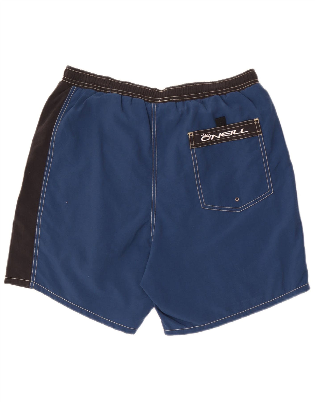 O'Neill Herre grafiske svømmeshorts Små blå farveblok nylon