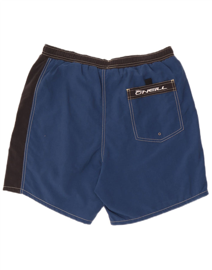 O'Neill Herre grafiske svømmeshorts Små blå farveblok nylon