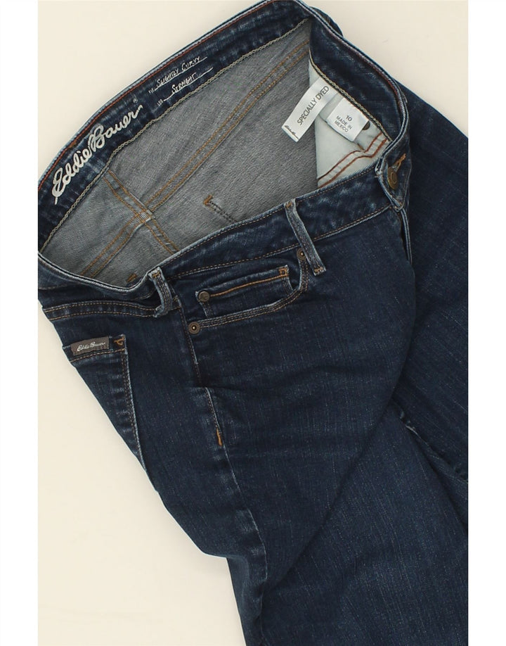 EDDIE BAUER Womens Slightly Curvy Straight Jeans US 10 Large W32 L28 Blue Vintage Eddie Bauer and Second-Hand Eddie Bauer from Messina Hembry 