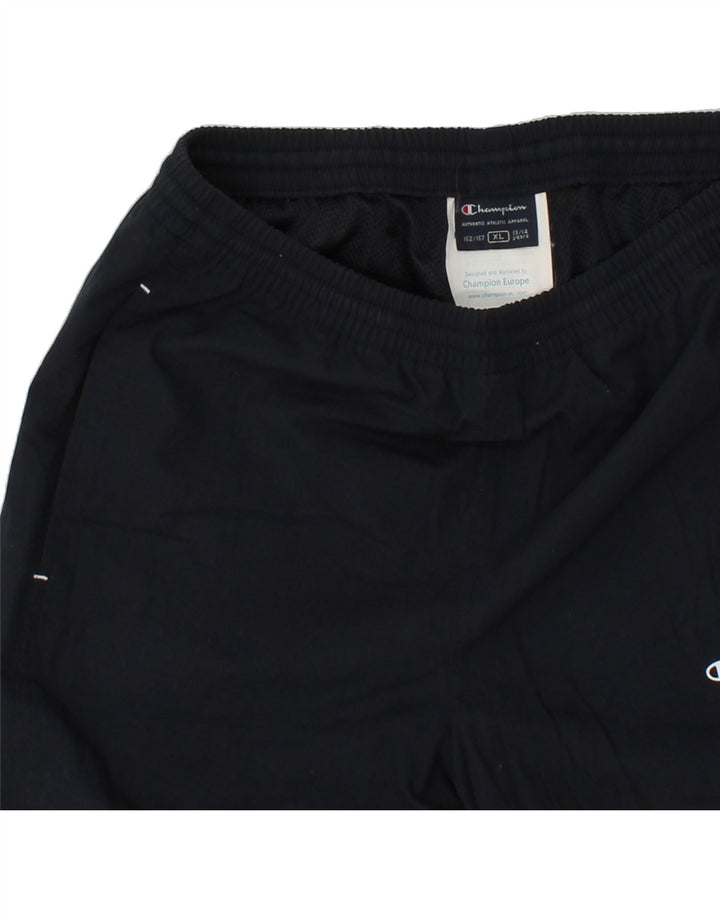 CHAMPION Mens Sport Shorts XL  Navy Blue Cotton Vintage Champion and Second-Hand Champion from Messina Hembry 