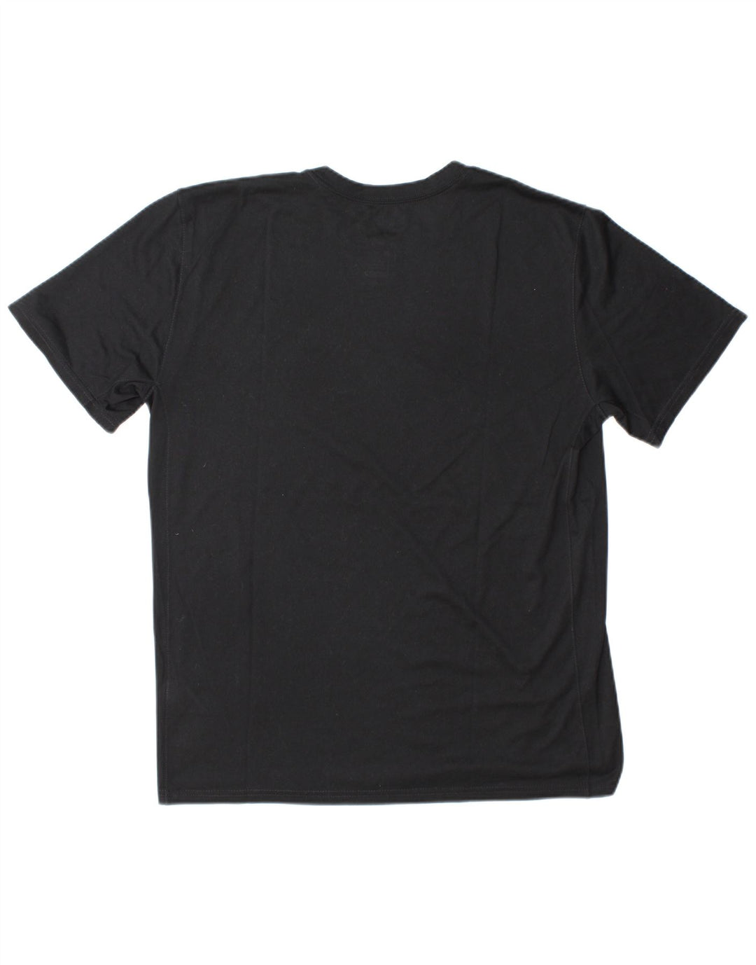 Nike Herre Dri Fit Grafisk T-Shirt Top Stor Sort Polyester