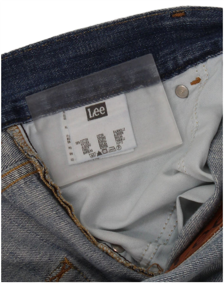 Lee Herre Bermuda Denim Shorts W34 Large Blue Cotton