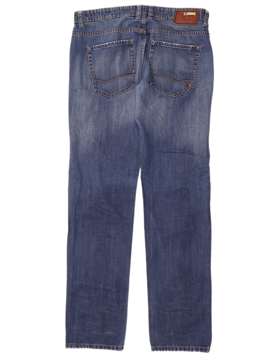 Camel Active Straight Jeans til mænd W34 L34 Blå Bomuld