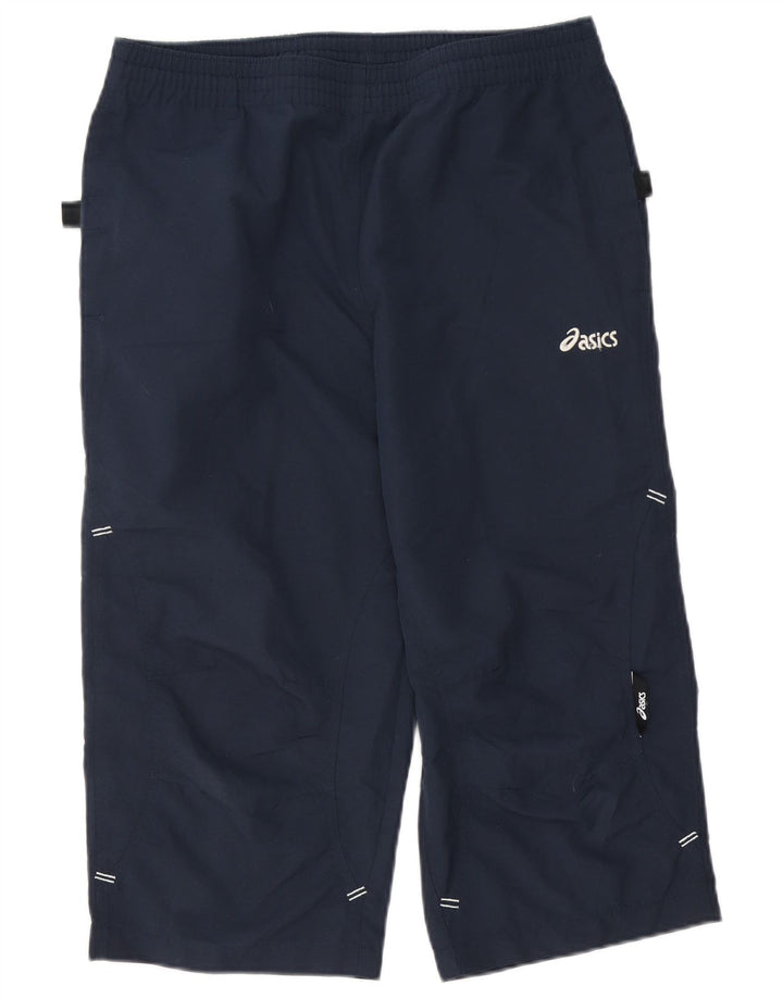 Asics Herre Capri træningsdragt Bukser Medium Navy Blue Polyester