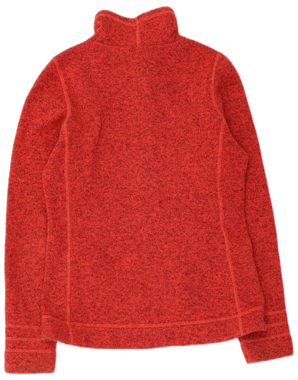 The North Face Dame træningsdragt Top Jacket UK 10 Small Red Flecked