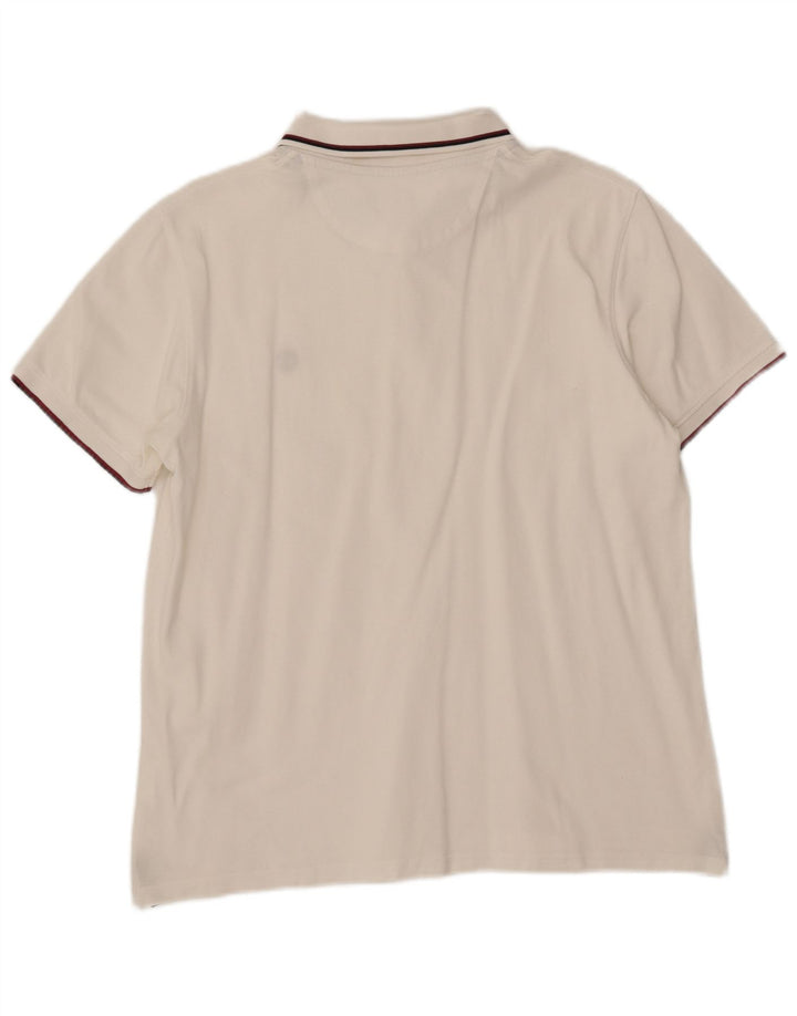 TIMBERLAND Herre Slim Fit Polo Shirt Large White