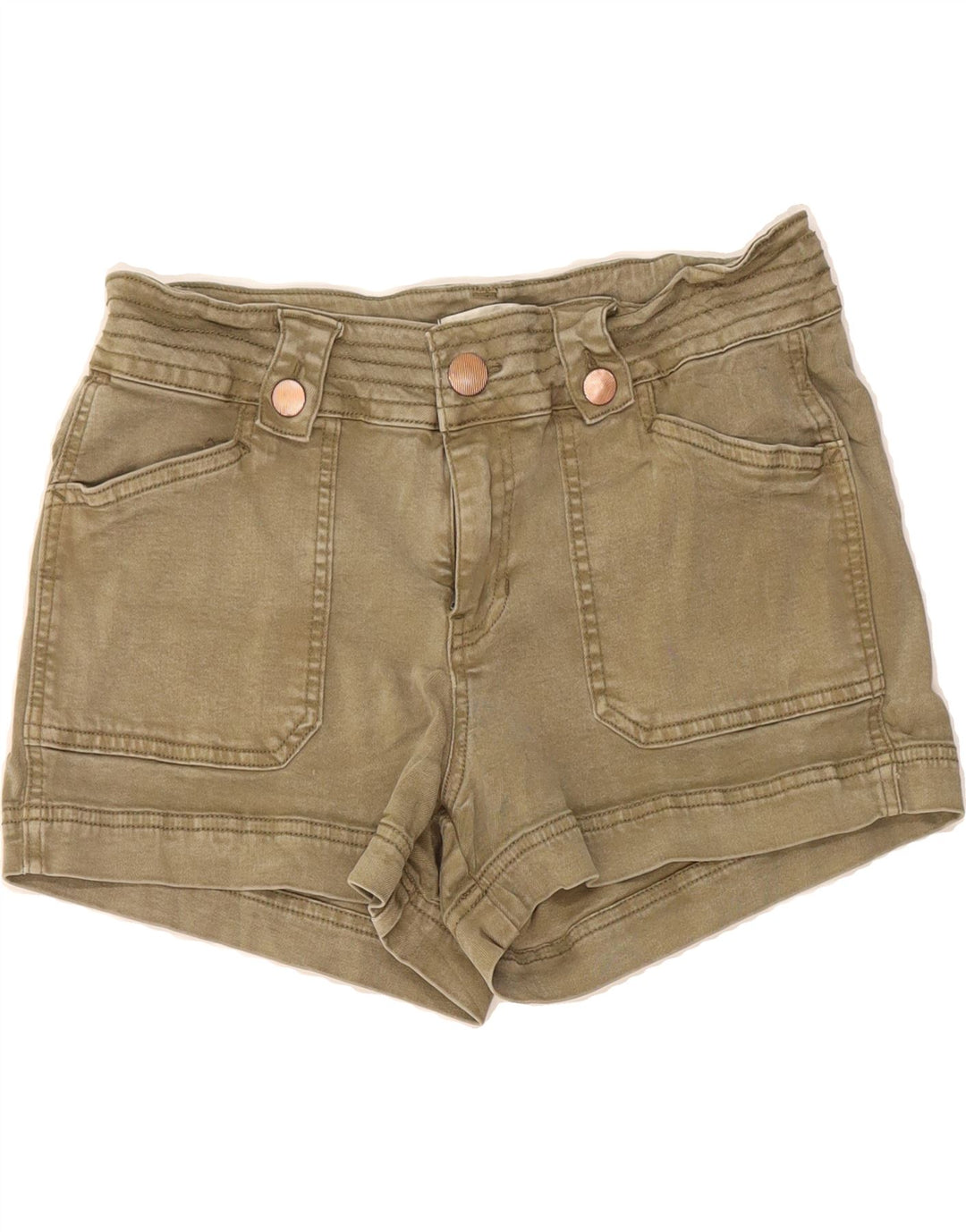 BKE Womens Casual Shorts W27 Small  Beige Modal Vintage BKE and Second-Hand BKE from Messina Hembry 