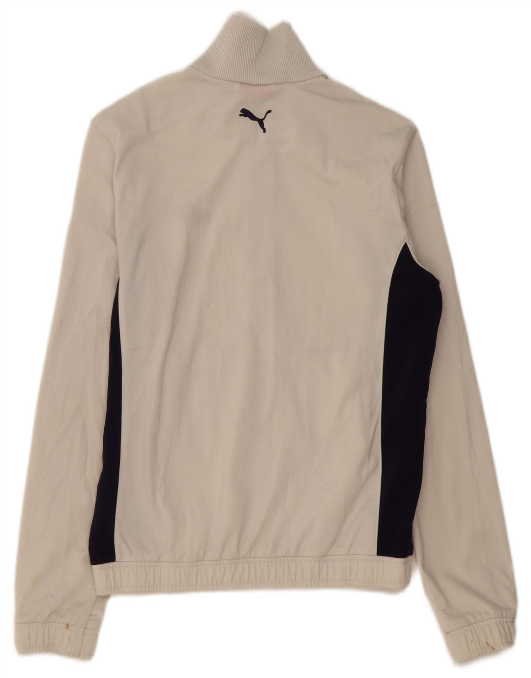 PUMA Træningsdragt til mænd, topjakke, lille råhvid Colourblock Polyester