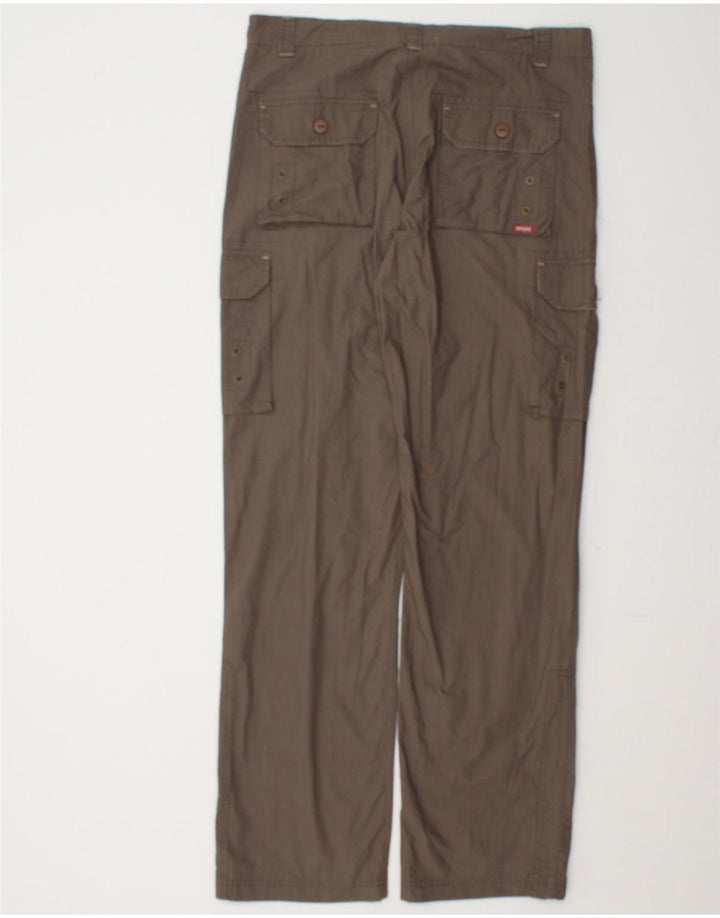 BRUGI Mens Straight Cargo Trousers IT 48 Medium W32 L33 Grey Cotton Vintage Brugi and Second-Hand Brugi from Messina Hembry 