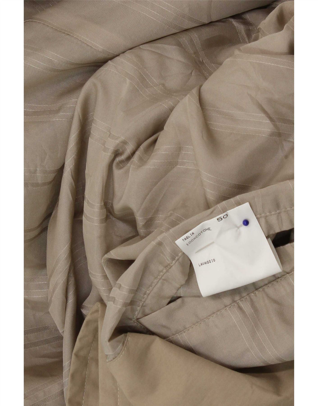Allegri Herre Trench Coat IT 50 Stor Beige Bomuld