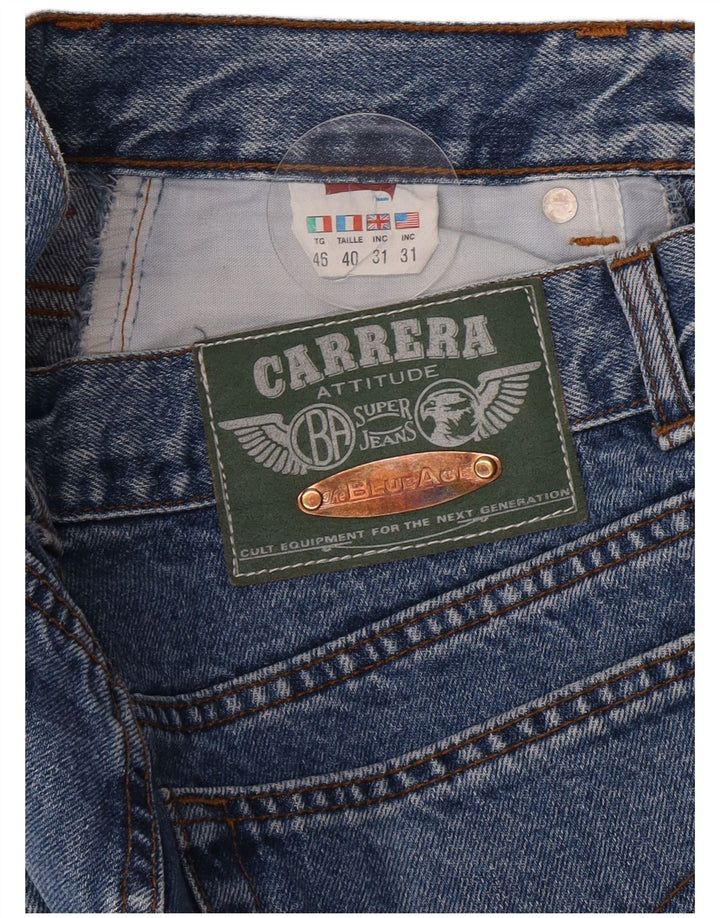 Carrera lige jeans til kvinder W31 L30 blå bomuld