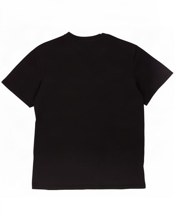 Ted Baker Herre T-Shirt Top Medium Sort Bomuld